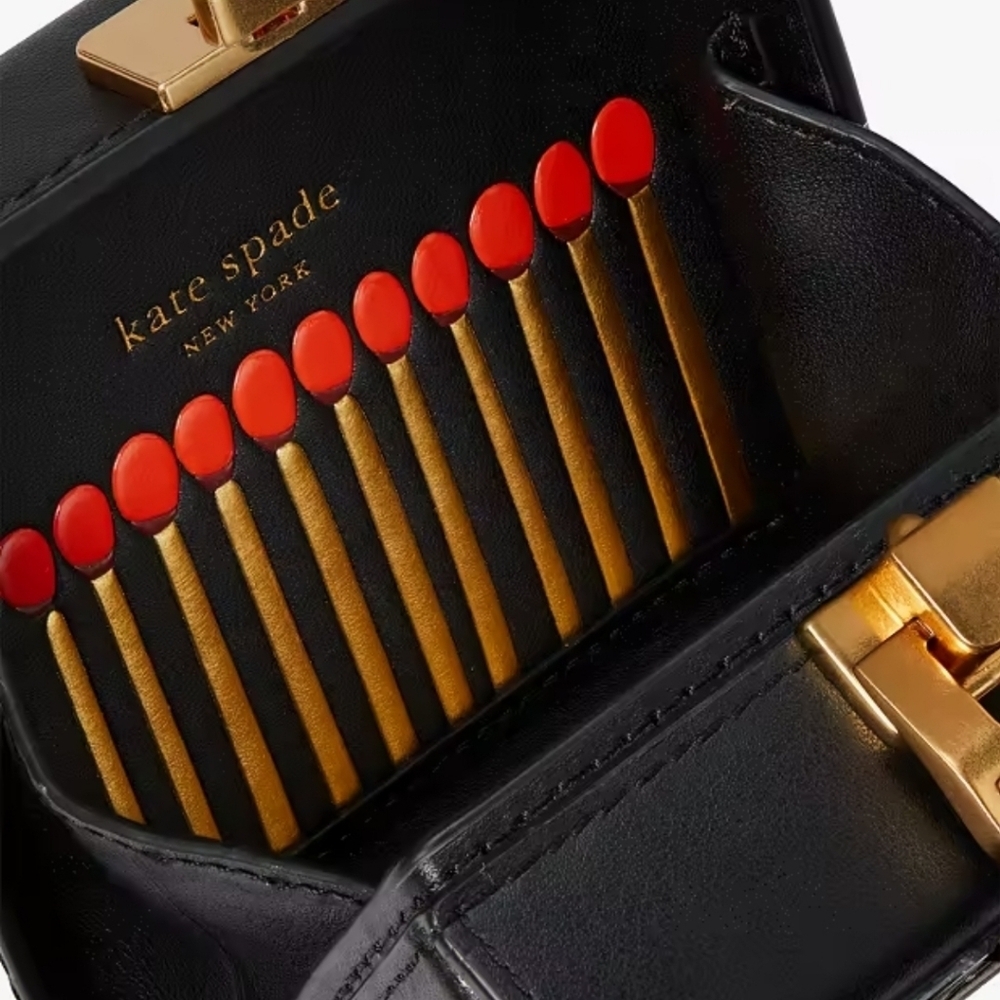 🖤▪️Kate Spade ▪️ novelty Perfect Match Micro Matchbox Crossbody with dustbag - Picture 11 of 11